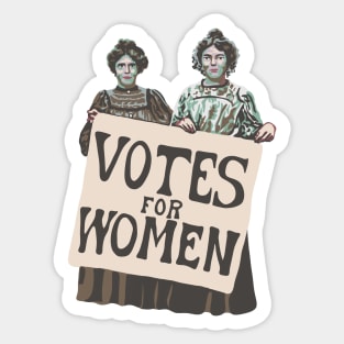 Votes for Women - Sufragettes Sticker